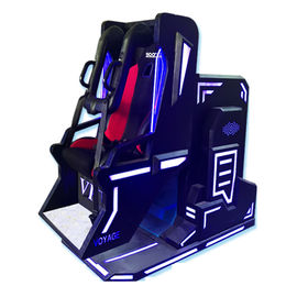 calidad Parque temático 9D VR que compite con la silla juego interactivo del vuelo de la rotación de 360 grados fábrica